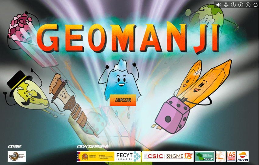Portada_Geomanji_2 Ilustración de la portada del juego Geomanji.